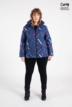 Picture of PLUS SIZE DOWN QUILTED JACKET